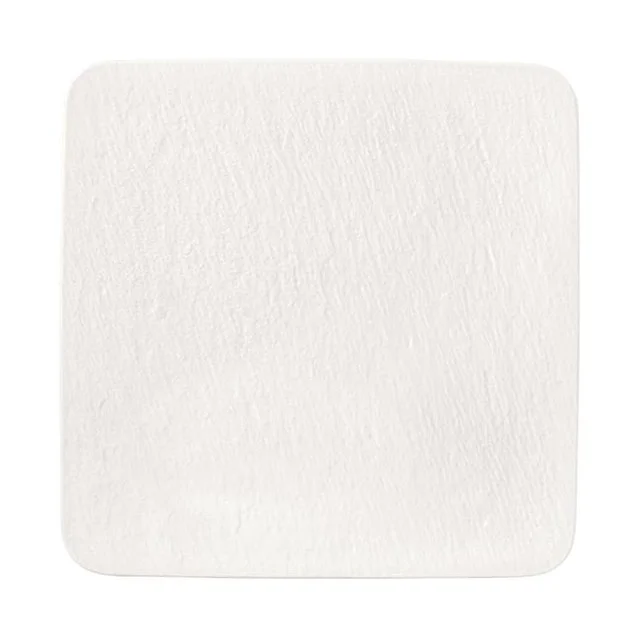 Servierplatte 32x32 cm Manufacture Rock blanc