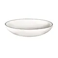 Pasta-/Suppen-Teller D. 22 cm A Table Ligne noir ASA