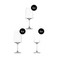 Gläser-Set 12-tlg. MioVino mit Moussierpunkt klar Schott Zwiesel