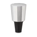 Weinflaschenverschluß aus verchromten Zamak/Silikon 3,5x6cm Alessi