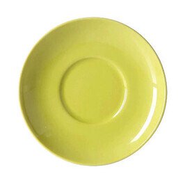 Kaffee-Untertasse 14 cm Solid Color Limone Dibbern