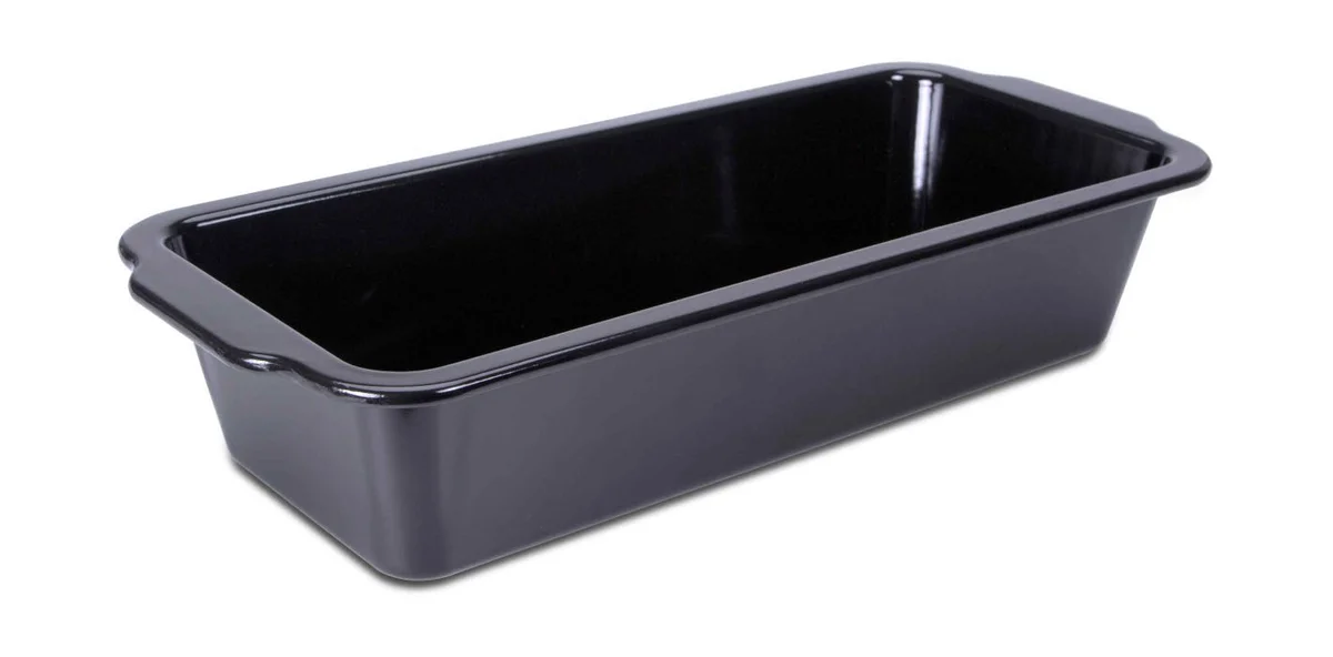 Brotbackform Emaille 35 cm We love baking Black Edition