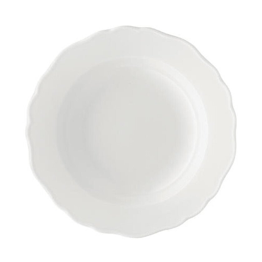 Rosenthal / Sanssouci Weiss / piatto fondo 23 cm / porcellana / bianca