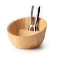 Nussschale mit Qualitätsknacker 19 cm Gummibaum Continenta