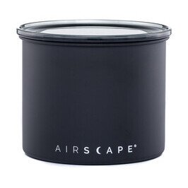 Kaffeedose 250 g 10 cm schwarz Airscape