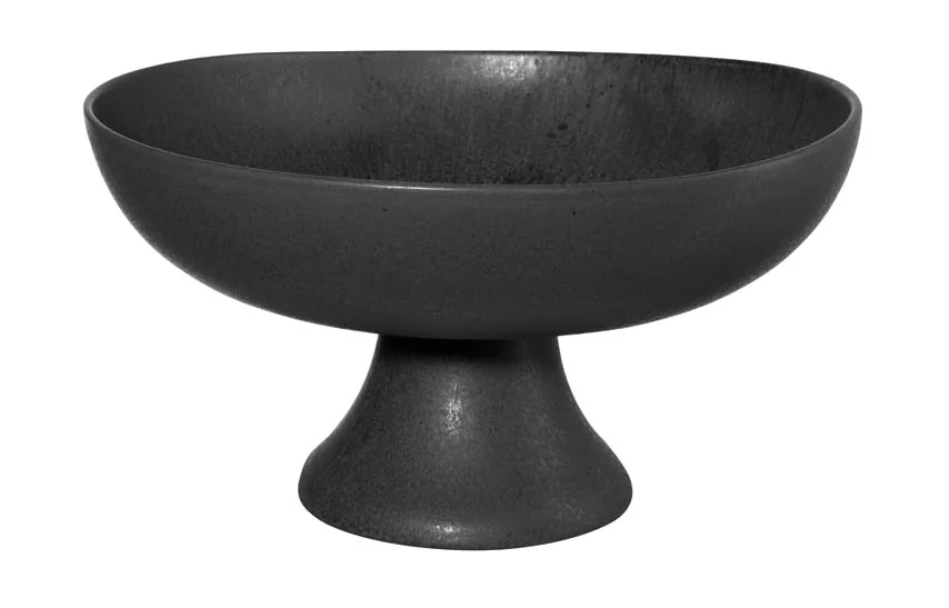Obstschale auf Fuß 33 cm Grande Nero Black Iron