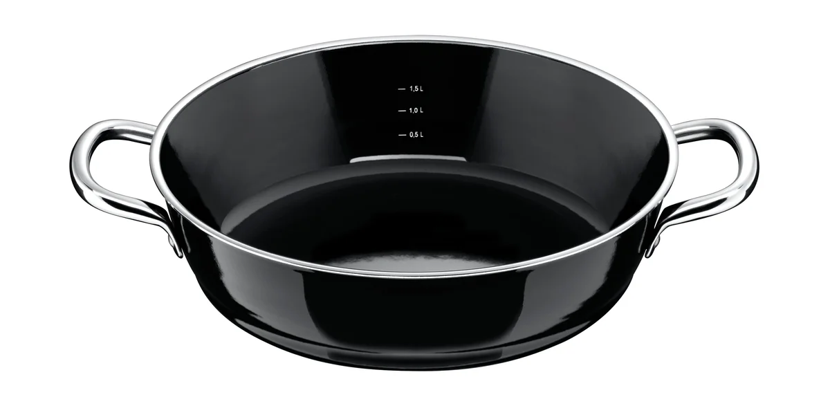 Schmorpfanne 24 cm Professional schwarz