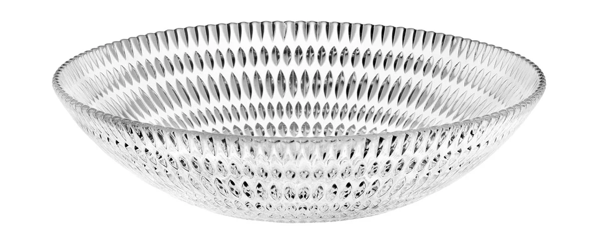 Schale 30 cm Ethno klar