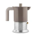 Espressokocher Vite grau für 3 Tassen Alessi