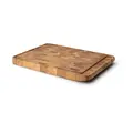 Tranchierbrett 46x32x3 cm Eiche Stirnholz Continenta