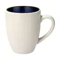 Henkelbecher 30cl dunkelblau/weiss Bitz