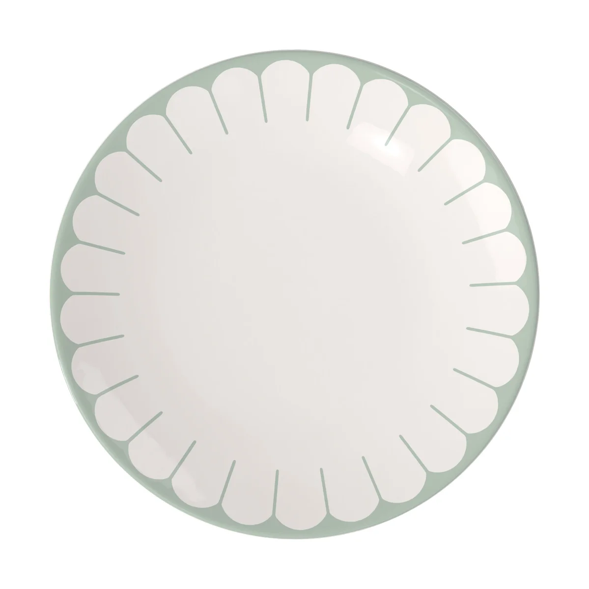 Speiseteller 27 cm Fleur vert