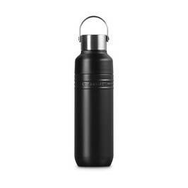Trinkflasche 1,0 L schwarz matt Le Creuset