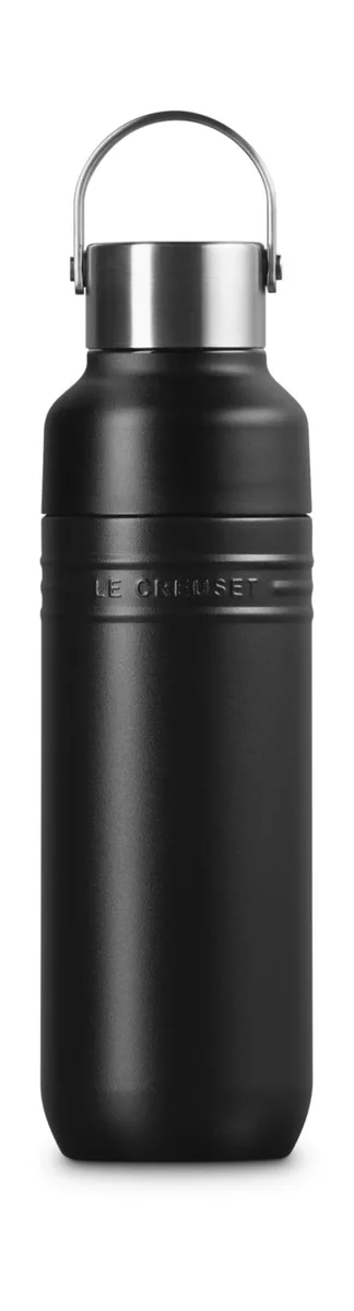 Trinkflasche 1,0 l On The Go Schwarz Matt
