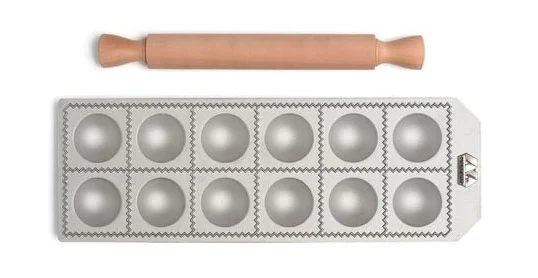 Ravioli Form rund für 12 Stück Durchmesser 55 mm