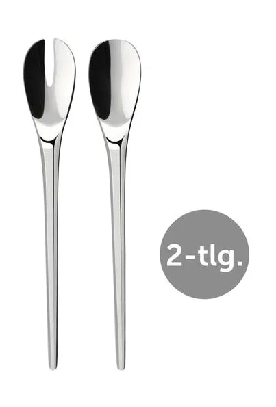 Salatbesteck 2-tlg. NewMoon Edelstahl