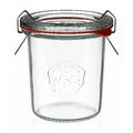 Sturzglas 4er-Set 0,16 l lila Weck