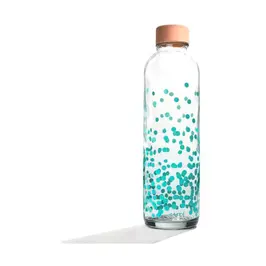 Glastrinkflasche 700 ml Pure Happiness Carry