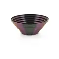 Schale Maya D:25cm H:10cm purplegreen schillernd Alessi