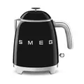 Mini-Wasserkocher 0,8 l 1400 W 50’s Style schwarz Smeg