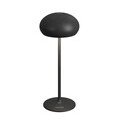 Akku-Tischleuchte Pebble 23 cm 1,9 W schwarz Sompex