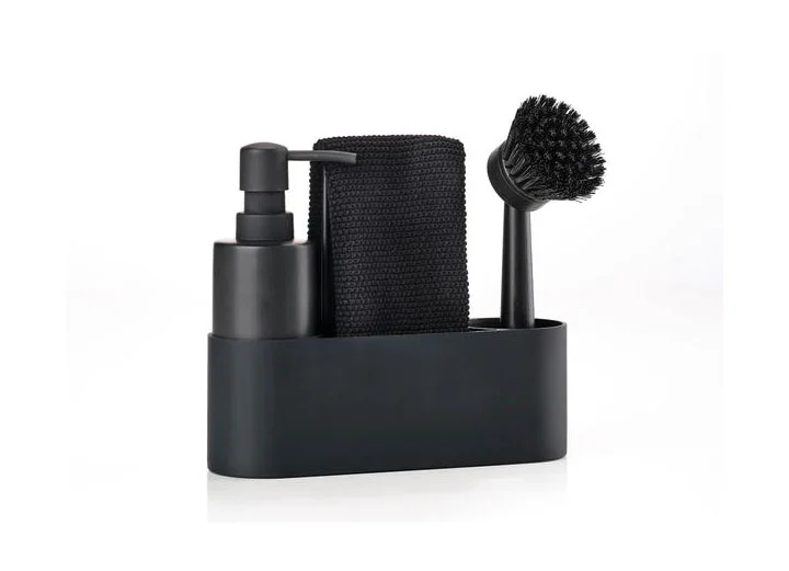 Geschirrspülset 4-tlg. Singles Black