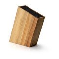 Messerblock m. flex. Einsatz Eiche 28,5x8x19cm Continenta