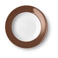 Suppenteller 23 cm Solid Color Chocolate Dibbern