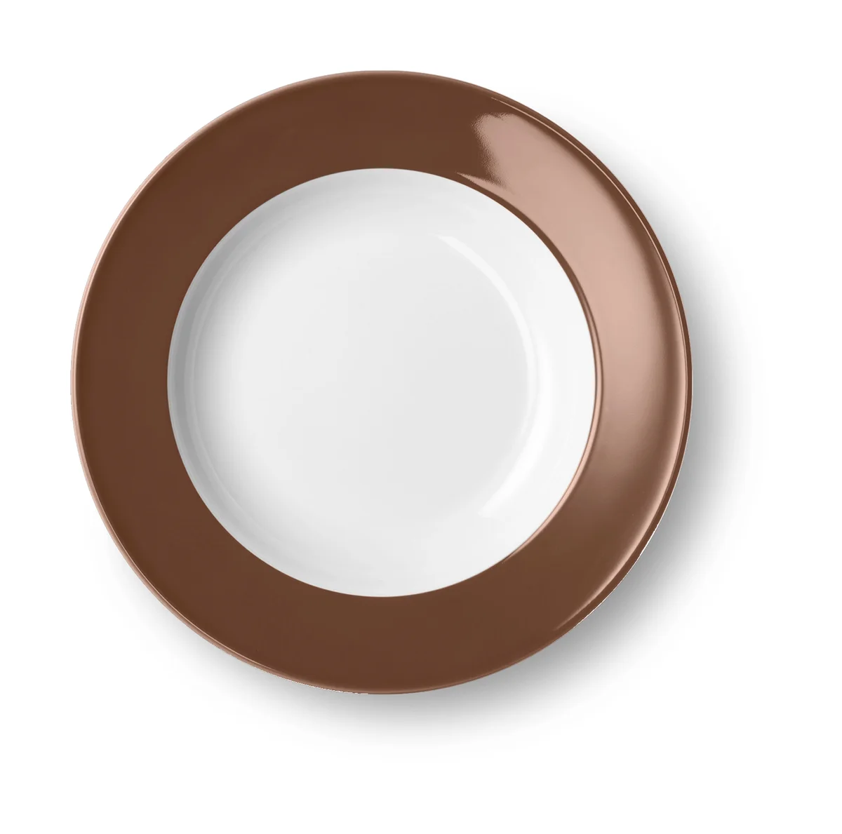 Suppenteller 23 cm Solid Color Chocolate