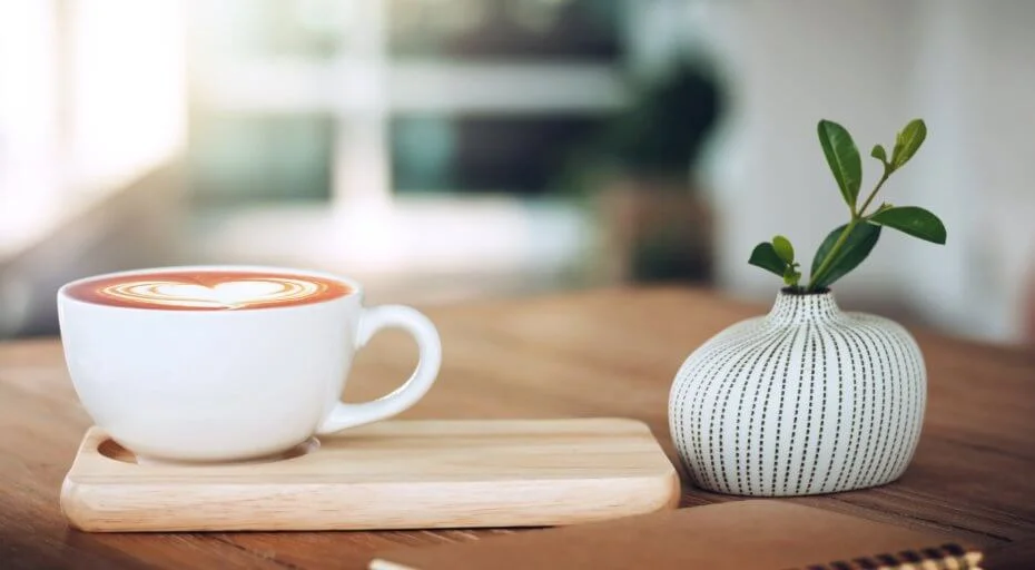 Tasse in Weiß