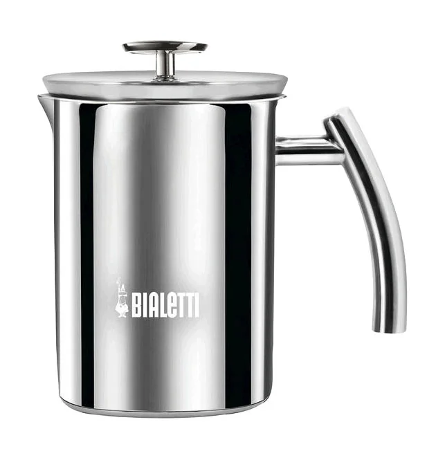 Bialetti Silber Milchaufschäumer 6 Tassen Cappuccinatore