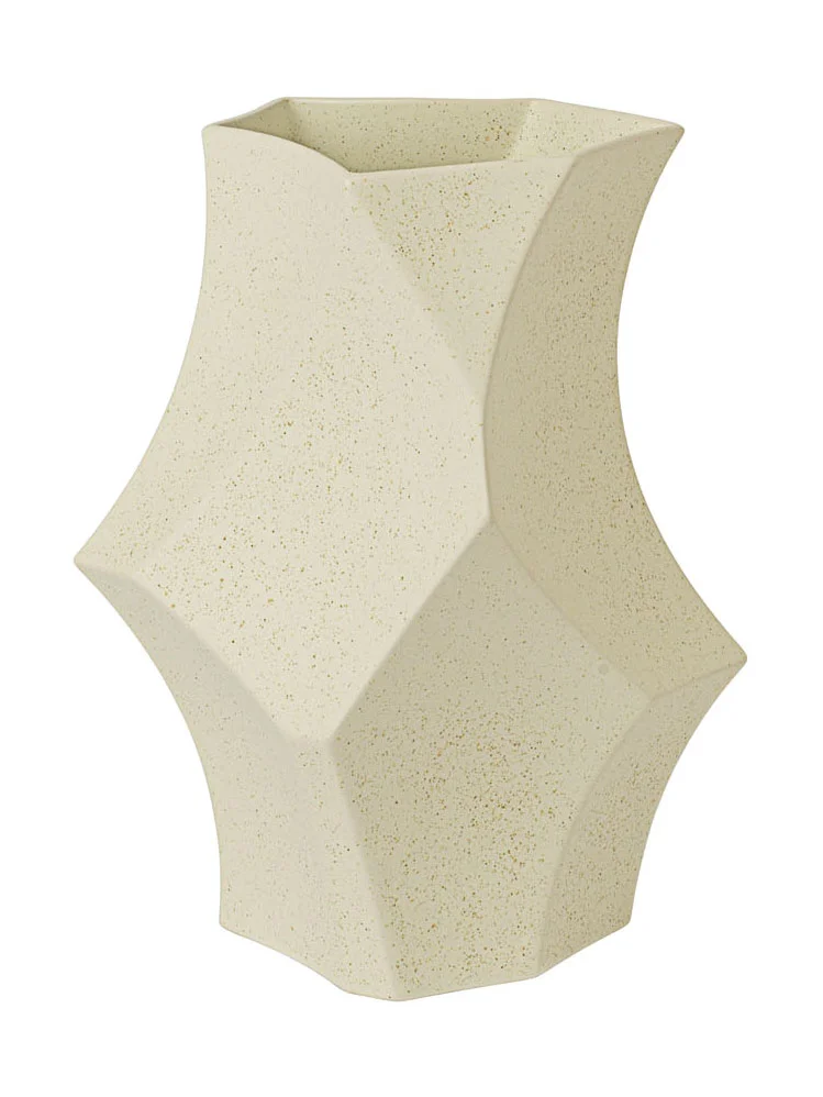 Vase 26 cm Cueva offwhite