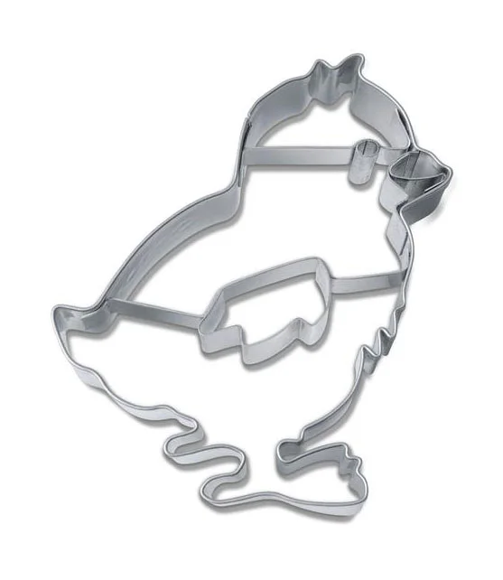 Präge-Ausstecher Küken 7 cm edelstahl