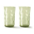 Longdrinkglas Swirl Moss 0,46l 2er-Set Paveau