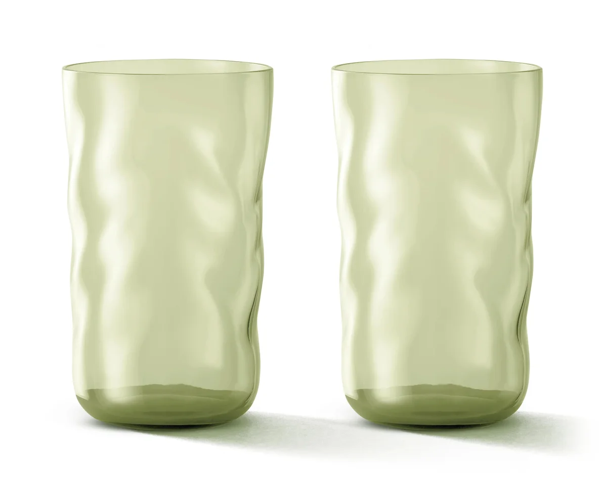 Longdrinkglas 2er-Set Swirl Moss