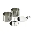 Speiseringe 8er-Set edelstahl Lurch