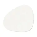 Tischset L 37x44 cm Curve Nupo pure white LINDDNA