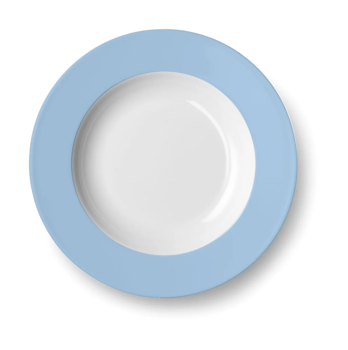 Suppenteller 23 cm Solid Color Morgenblau