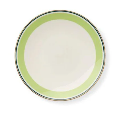 Brotteller 17 cm Capri Maigrün/Dunkelgrün