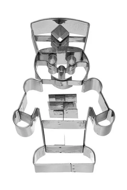 Präge-Ausstecher Nussknacker 10 cm edelstahl