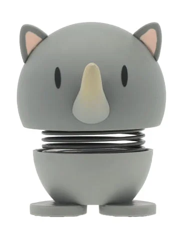 Soft Rhino 6 cm grey