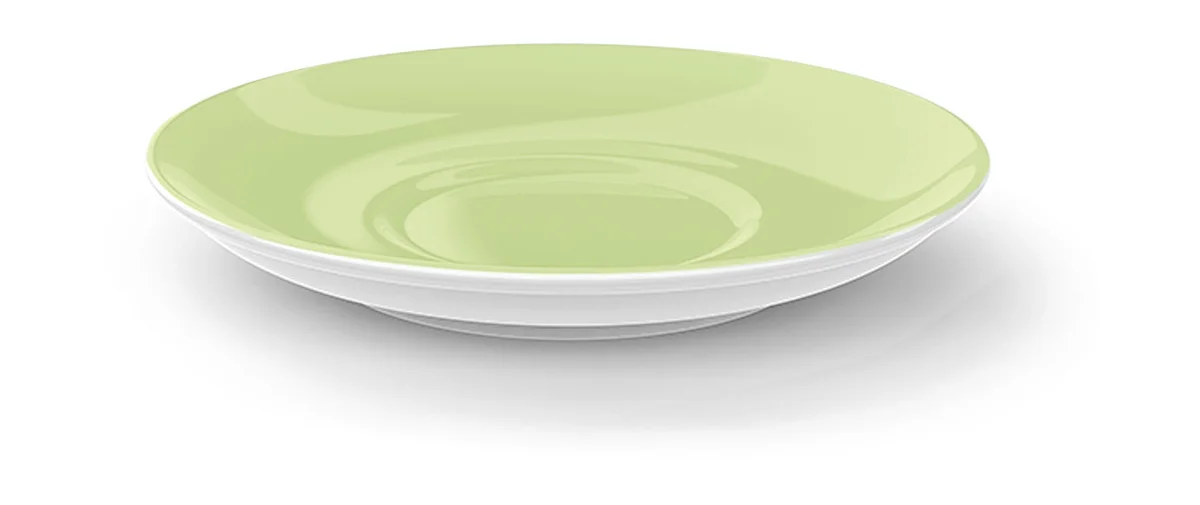 Kaffee/Tee-Untertasse 14 cm Solid Color Pistazie
