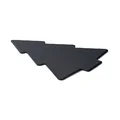 Servierbrett Tanne 39x31x1 cm Duracore schwarz Continenta