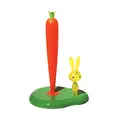 Küchenrollenhalter grün H. 29,4 cm Bunny & Carrot Alessi