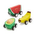 Pullback-Auto 6 cm Kidoki Fruit-Fun bunt Kikkerland