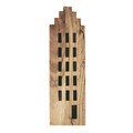 Schneidebrett Giebelhaus 50x15,5cm Räder