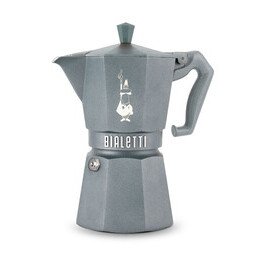 Espressokocher Moka Express Exclusive Induktion 6 Tassen 270 ml grau Bialetti