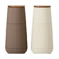 Set Pfeffer- und Salzmühle Scape, CeraCut® hellbeige u. dunkelbeige Adhoc