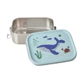 Edelstahl-Lunchbox m. herausnehmb. Trennw. Blue Ocean 800ml 6x12x17cm Rice