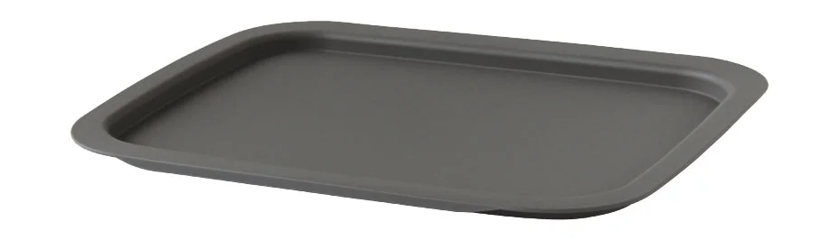 Tablett/Deckel M/L 39x33x2 cm Cestino grau